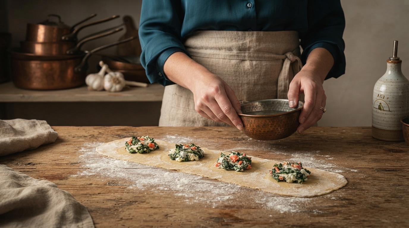 Editorial illustration for How to Choose an Italian Cooking Class That Matches Your Region, Your Hands, and Your Travel Style